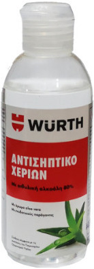Wurth Αντισηπτικό Χεριών 80% με Aloe Vera 100ml