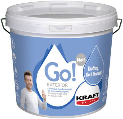 Go Exterior Λευκό 0.75lt