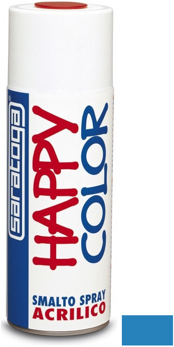 Happy Color Acrylic Σπρέι Βαφής ΜΠΛΕ RAL5012 400ml