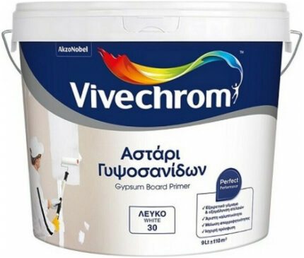 Αστάρι Γυψοσανίδων Eco 3lt Λευκό