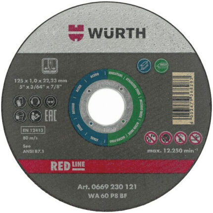 Wurth Δίσκος Κοπής Μετάλλου 0669230111 115mm