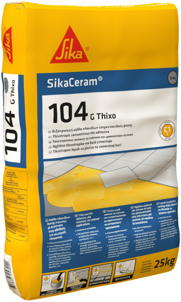 SikaCeram-104G Thixo grey 25kg EL