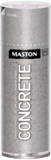 Maston Concrete Effect Σπρέι Βαφής Γκρι 400ml