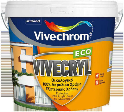 Vivecryl Eco Λευκό 0.75lt