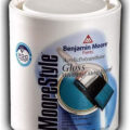 Ακρυλική Ριπολίνη Νερού MooreStyle 0.75lt Λευκό Γυαλιστερό