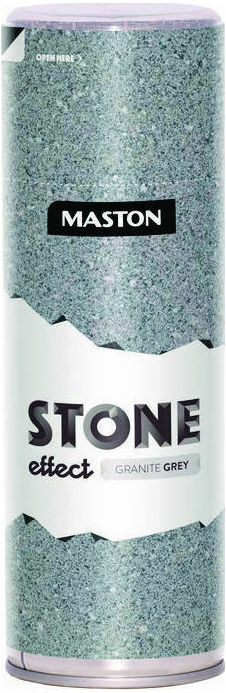 Maston Stone Effect Σπρέι Βαφής Γκρι 400ml