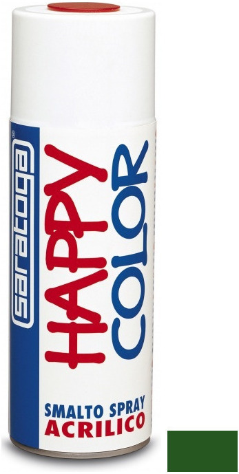 Saratoga Σπρέι Βαφής Ακρυλικό Happy Color Acrylic Forest Green RAL 6002 400ml