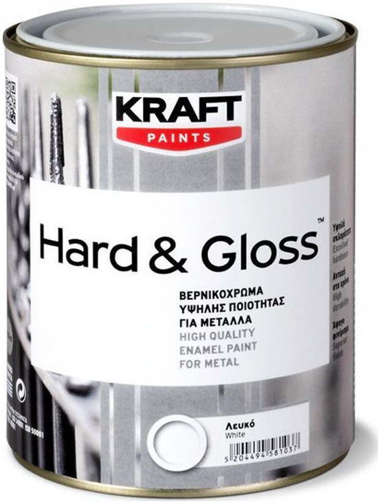 596 Βερνικόχρωμα Hard Gloss 0.375lt Μελί